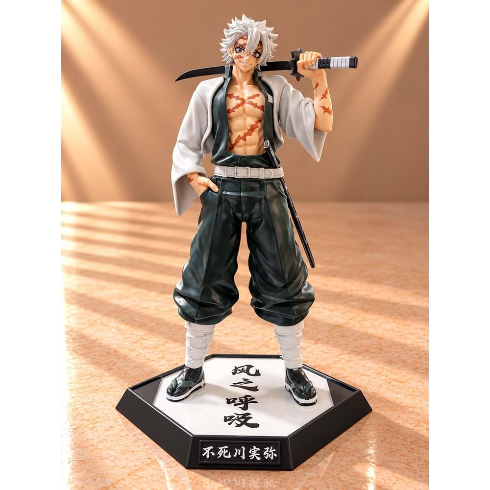 Naruto Jiraiya Kılıçlı Anime Figürü 31 Cm Alk6583