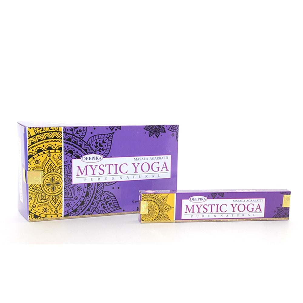 Deepıka Mystıc Yoga Aromalı Çubuk Tütsü 15 Gr