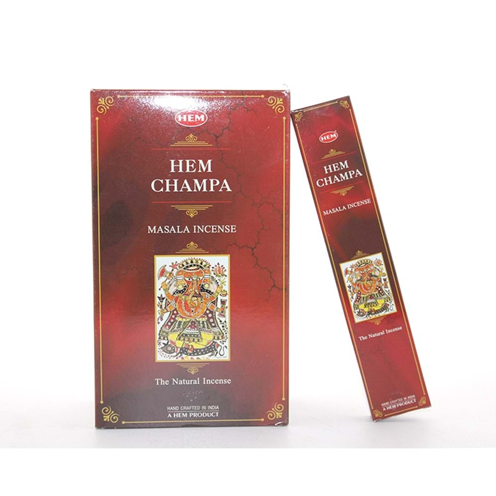 Hem Champa Masala Aromalı Çubuk Tütsü 15 Gr