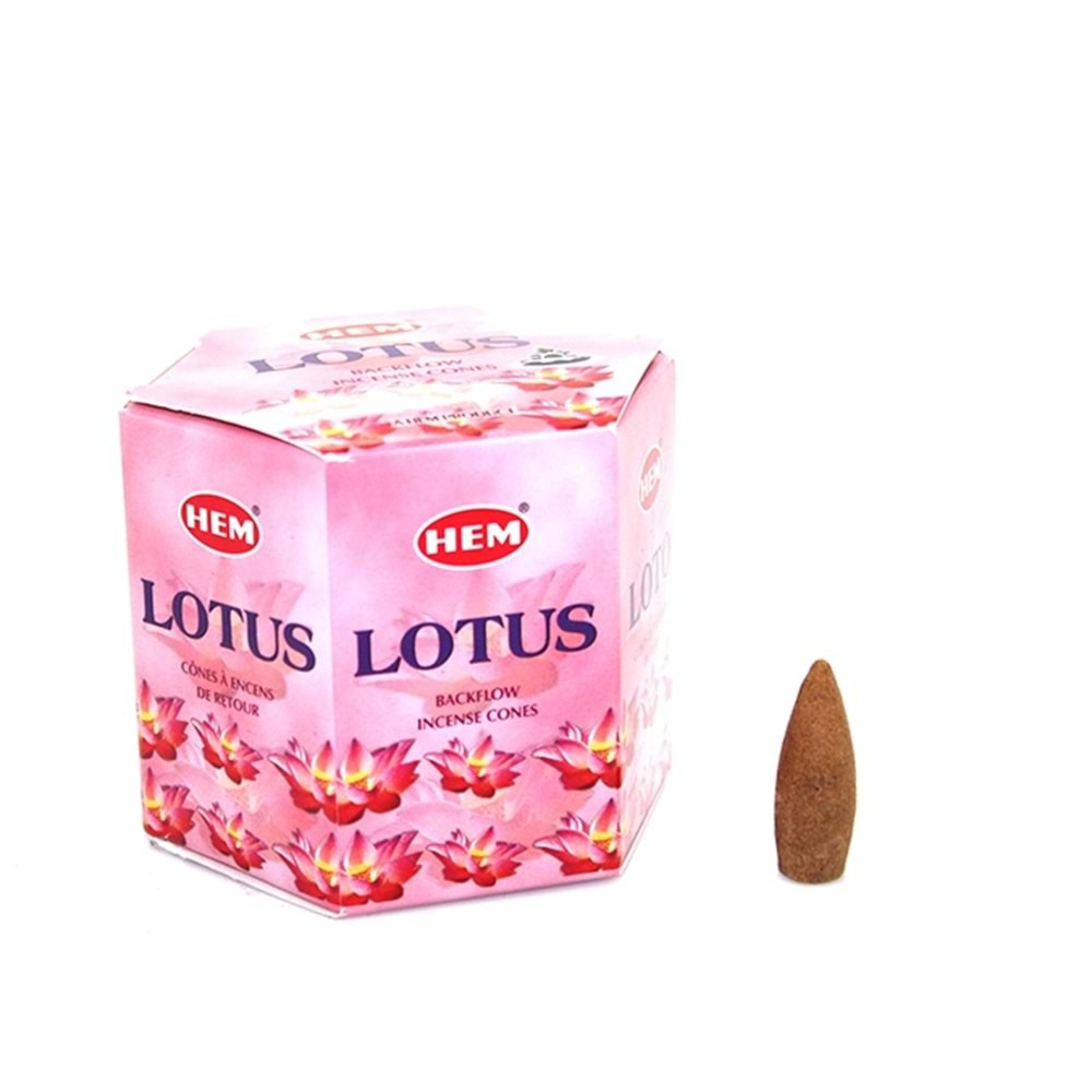 Lotus Aromalı Geri Akış Tütsü ( Backflow )