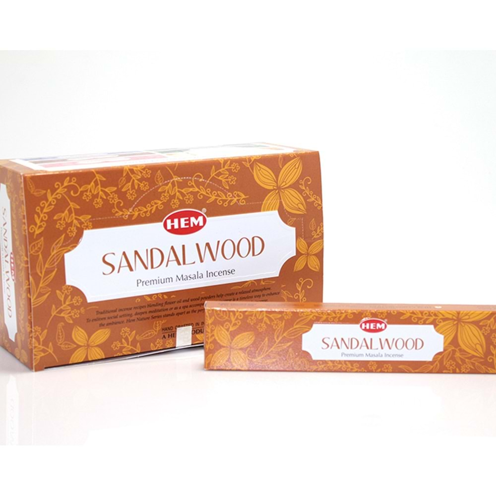 Hem Nature Series Sandalwood Aromalı Tütsü 15 Gr