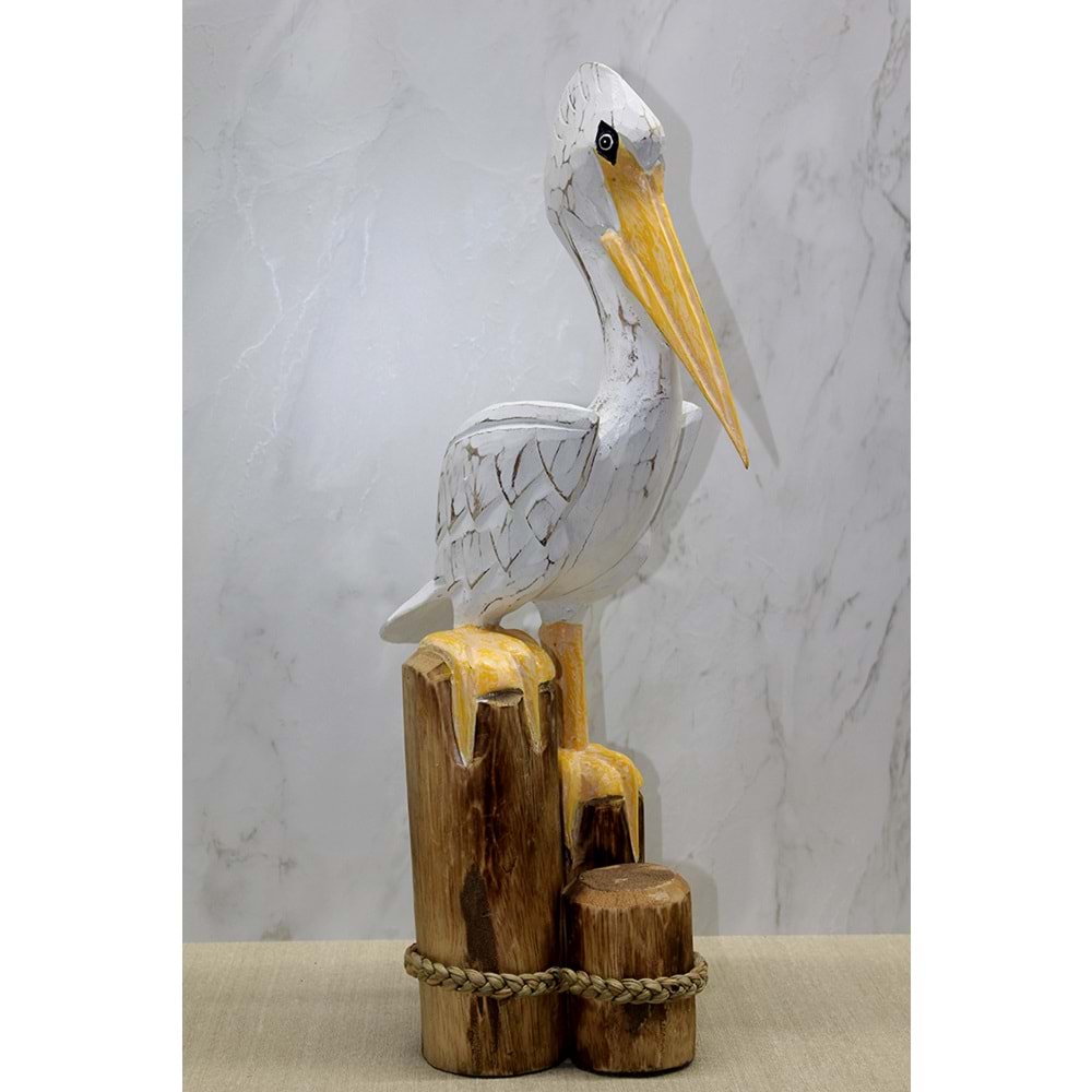 Ahşap Pelikan 60 Cm 3Okas-7