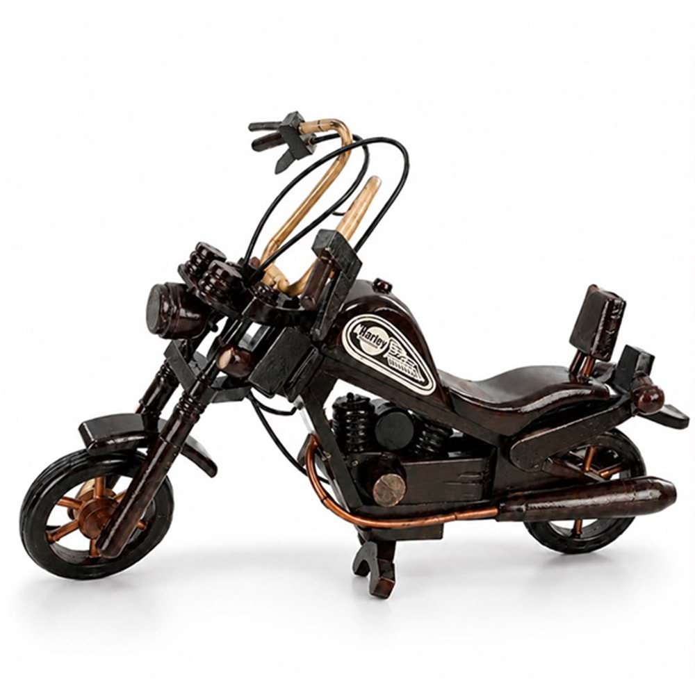 Dekoratif Ahşap Harley Motor Büyük Boy No:1142