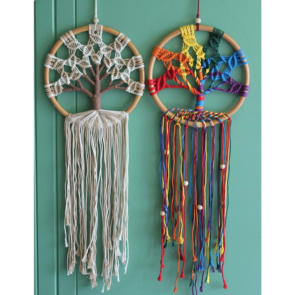 Rüya Kapanı Düş Kapanı Dream Catcher Hayat Ağacı Roshıta-102