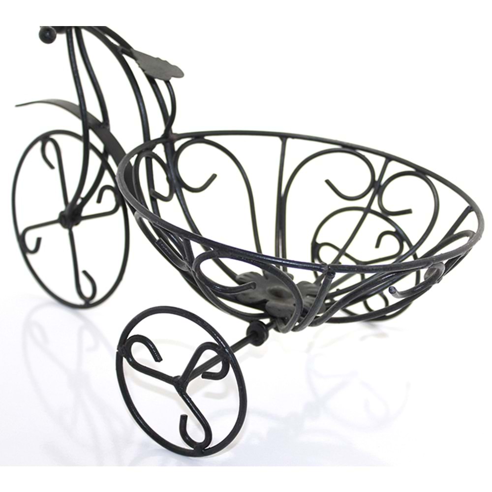 Ferforje Dekoratif Bisiklet Çiçeklik ST00077