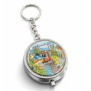 İstanbul Temalı Küllük Anahtarlık Alk4051