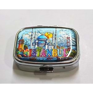 İstanbul Temalı İlaç Kutusu Alk4372