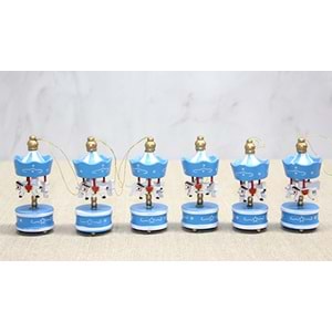 Ahşap 6'Lı Dekoratif Atlı Karınca Alk4393