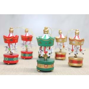 Ahşap 6'Lı Dekoratif Atlı Karınca Alk4395