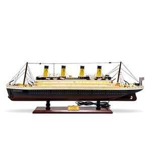 Özel Tasarım Ahşap Işıklı Titanik Gemi Alk4615