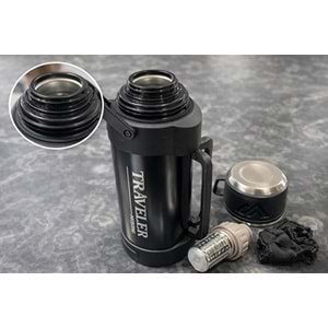 1600 Ml Çift Katmanlı Vakumlu Paslanmaz Çelik Termos Alk4640