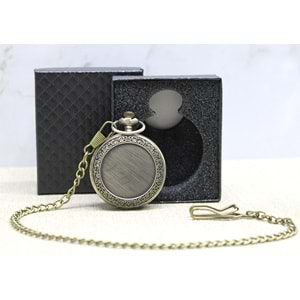 Özel Kutulu Baskıya Uygun Antik Köstekli Saat Alk4669