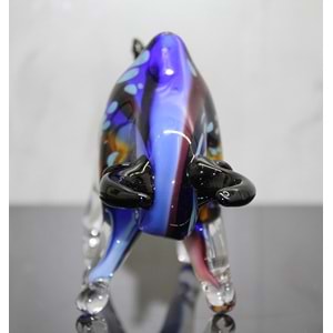 Murano Cam Boğa Figürü Alk5230