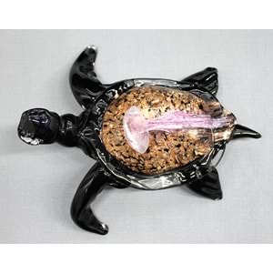 Murano Cam Kaplumbağa Figürü Alk5234