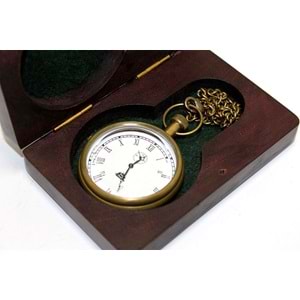 Ahşap Kutulu Köstekli Saat KSK36