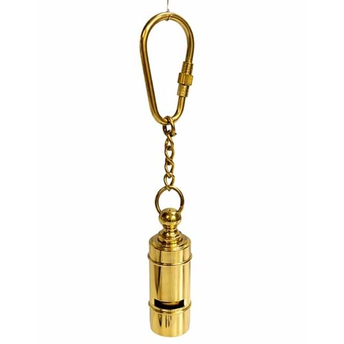 Pirinç Düdük Anahtarlık 15134A