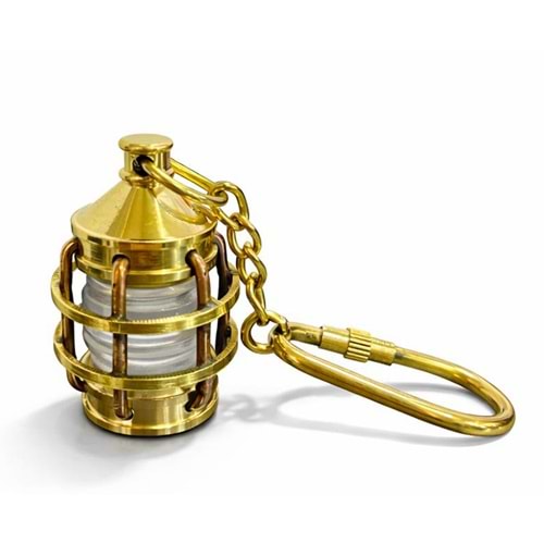 Pirinç Anahtarlık Gemi Lambası 2098B