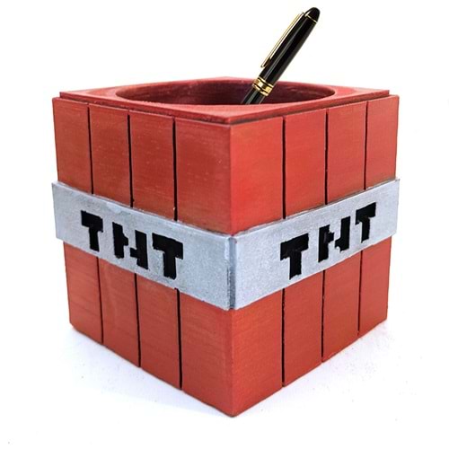 Polyester Minecraft Tnt Kalemlik 230