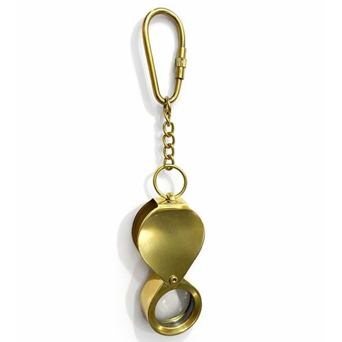 Pirinç Büyüteç Anahtarlık 3808C