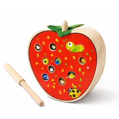 Ahşap Manyetik Soluncan Yakalama Oyunu 93-303