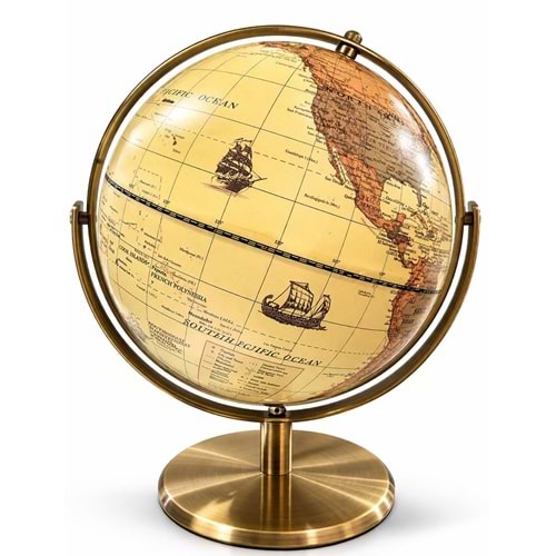 Dekoratif Masa Üstü Dünya Küre Alk5258