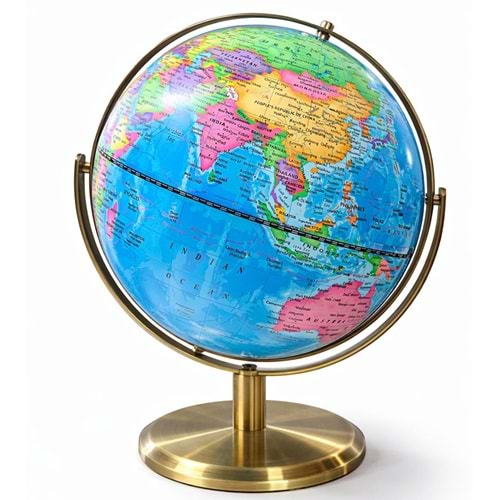 Dekoratif Masa Üstü Dünya Küre Alk5259