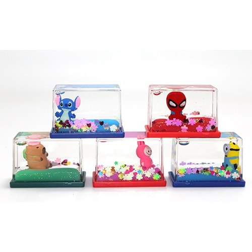 Batmayan Karekterler Figür Spiderman, Labubu,Kapibara, Stitch, Minion Alk5276