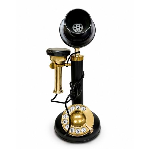 Pirinç Nostaljik Masa Telefonu Af922