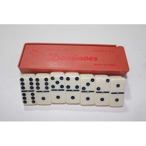 Plastik Kutulu Domino Oyunu ALK112
