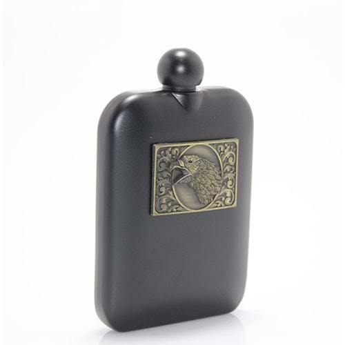 Paslanmaz Çelik Kartal Tasarımlı 6 Oz Matara ALK1415