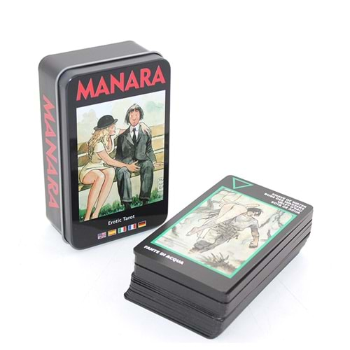 Manara Metal Kutulu Tarot Kartı Alk2813