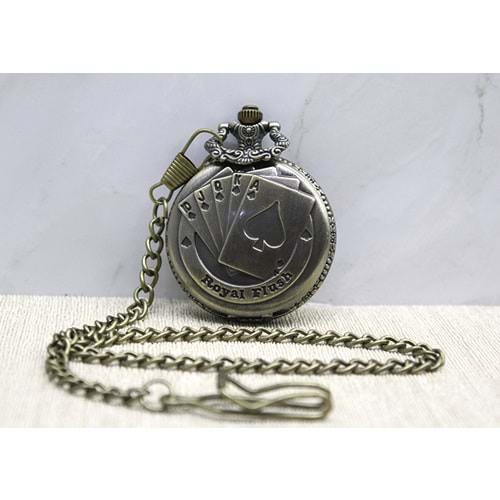 Oyun Kartı Köstekli Saat Alk3876A