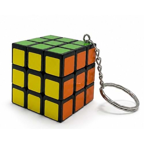 Zeka Küpü Anahtarlık - Mini Rubik Küpü Taşınabilir Oyuncak Alk4012
