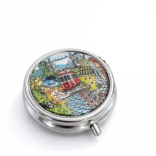 İstanbul Temalı İlaç Kutusu Alk4047