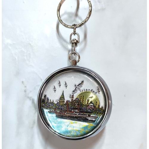 İstanbul Temalı Cep Küllüğü Anahtarlık Alk4053