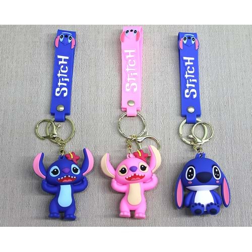 Stitch Silikon Anahtarlık Alk4266
