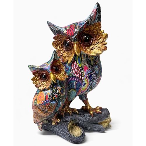 Özel Tasarım Polyester Baykuş Alk4352