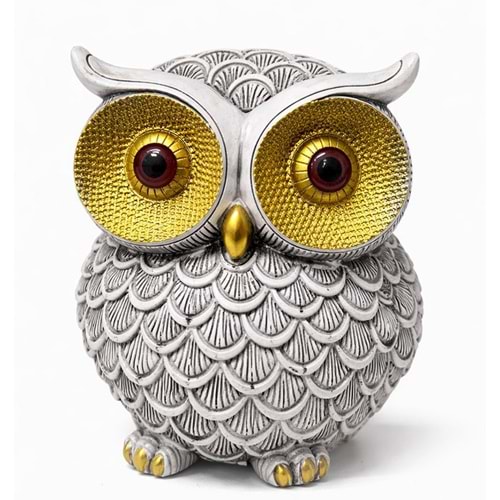 Polyester Baykuş Figürü Alk4354