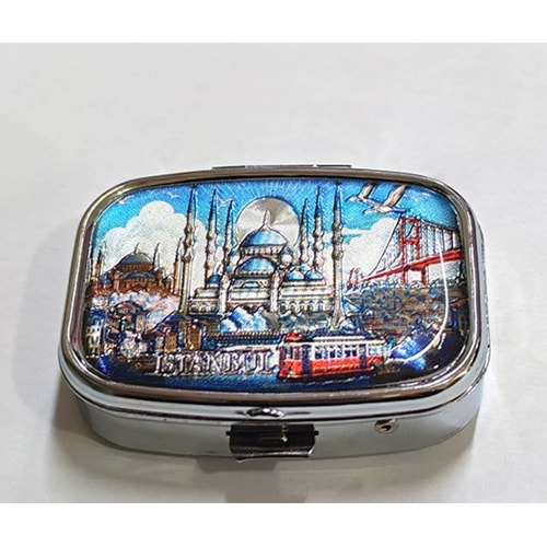 İstanbul Temalı İlaç Kutusu Alk4370