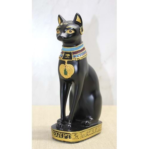 Polyester Mısır Kedisi Figür Alk4406