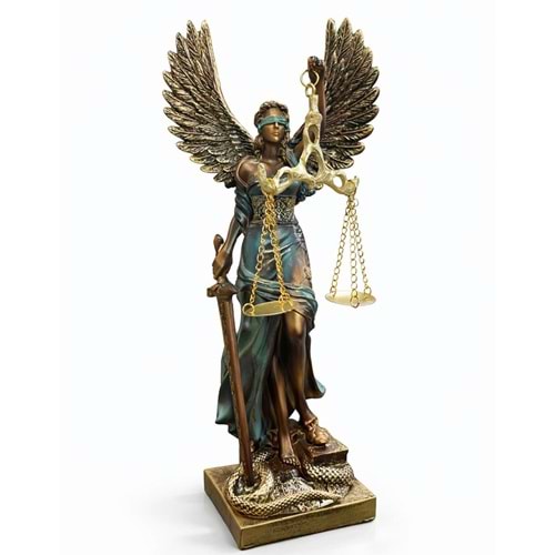 Polyester Kanatlı Adalet Biblosu Alk4418