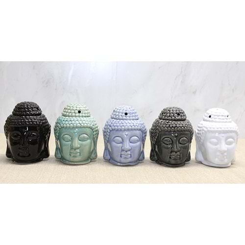 Seramik Buda Büstü Buhurdanlık Alk4446