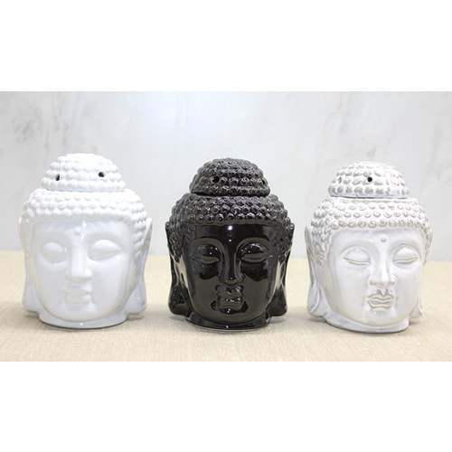 Seramik Buda Büstü Buhurdanlık Alk4447