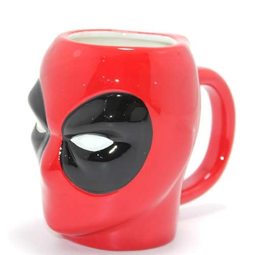 Marvel Deadpool 3D Kabartmalı Karakter Tasarımlı Kupa Bardak Alk4548