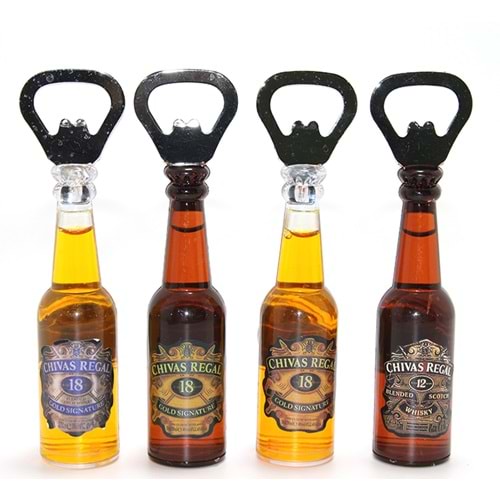 İkonik İçki Şişesi Tasarımlı Magnetli Şişe Açacağı Alk4603