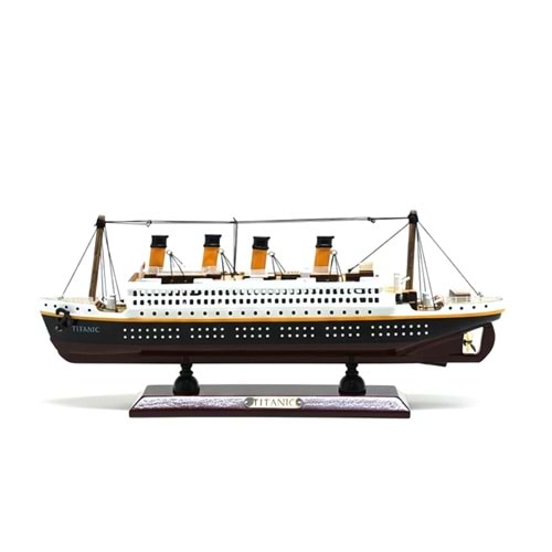 Özel Tasarım Ahşap Işıklı Titanik Gemi Alk4613