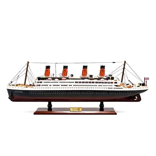 Özel Tasarım Ahşap Işıklı Titanik Gemi Alk4614