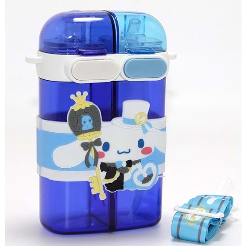 Cinnamon Figürlü Çift Bölmeli Matara Suluk Alk4717