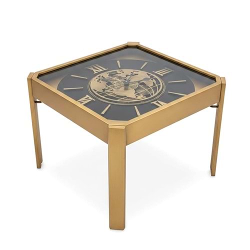 Metal Çarklı Sehpa Saat Alk4868