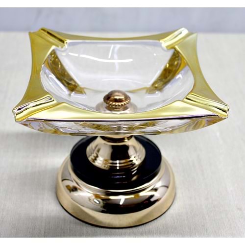 Metal Ayaklı Cam Küllük Alk4879